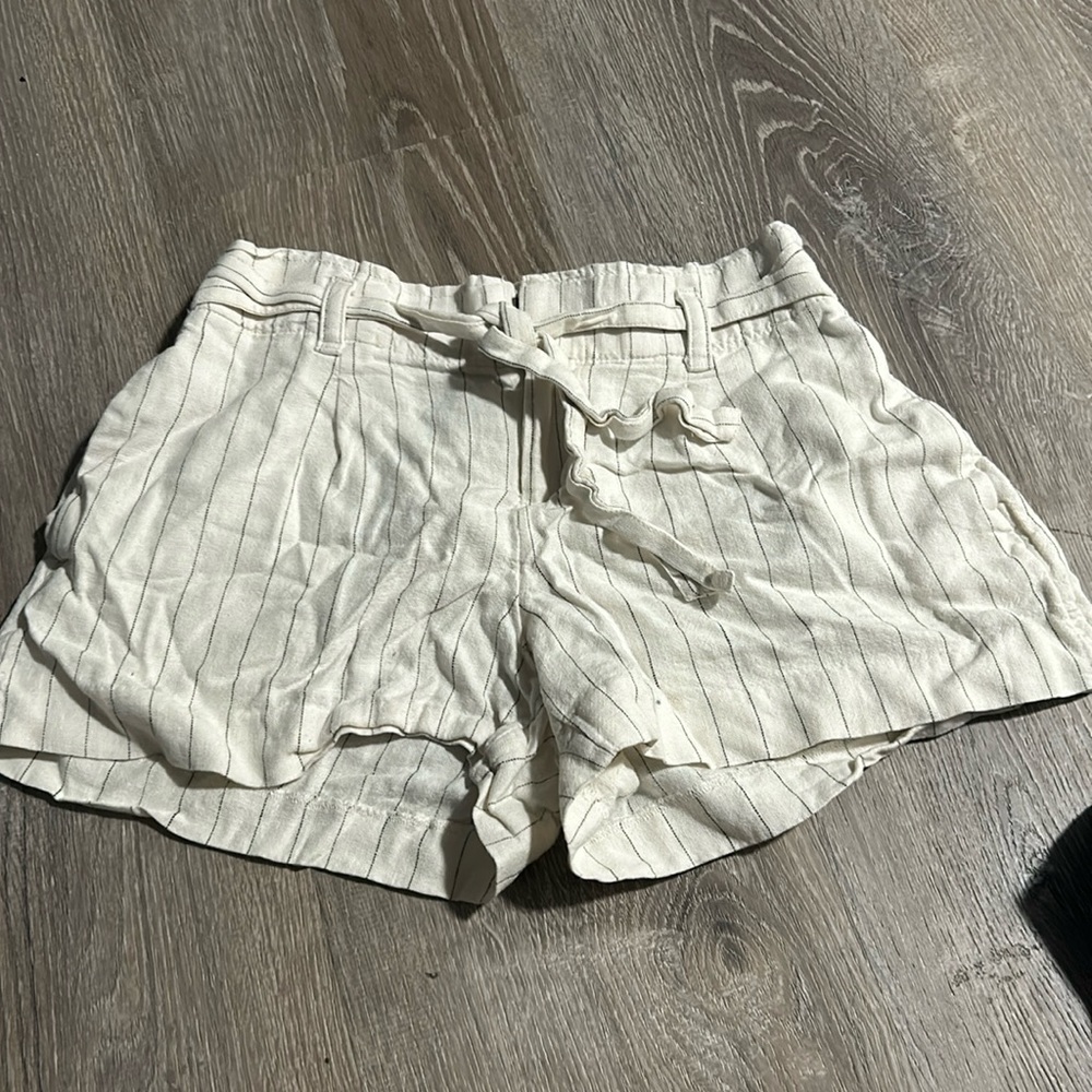 White dress shorts